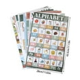 thumbnail image 5 of 18 Sheet Adhesive Learning Posters Educational Classroom Wall Decors for Toddler, 5 of 11