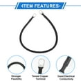 thumbnail image 4 of Unique Bargains 1 Pc 6 AWG Gauge 1.5FT Tinned Copper Battery Inverter Cable 3/8" Lug Black, 4 of 7