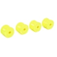 thumbnail image 2 of Losi FR/RR Wheel Yellow 4 Mini-T 2.0 LOS41011 Elec Car/Truck Replacement Parts, 2 of 2