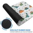 thumbnail image 6 of Long Mouse Pads for Desk,Dinosaur and Rainbow Pattern Desk Mats on Top Of Desks, Desk Mouse Pad Extra Large with 3mm Non-Slip Base and Stitched Edge for Gaming,Office,Work,Home 31.5"x11.8", 6 of 6