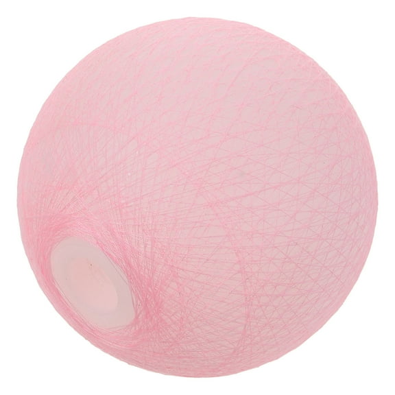 PAMINGONO Globe Lamp Shade Replacement Pink PE 1Set