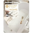 thumbnail image 6 of Shower Mat 16"x36", Extra Long Bathtub Mat Non Slip with Suction Cups, Bath Matts for Shower Floor/Inside Shower, Quick Dry, Easy Clean, 6 of 12