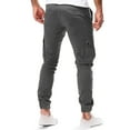 thumbnail image 3 of FASHIONWT Men Casual Chino Drawstring Taper-Leg Cargo Pants, 3 of 6