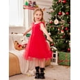 thumbnail image 5 of Arshiner Toddler Tutu Dress Girls Rainbow Tulle Dresses Ruffle Tiered Swing Twirly Summer Sundress, 5 of 6