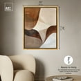 thumbnail image 5 of Dream Away II Abstract Shapes Wall Art Canvas Wall Art by Art Remedy, Gold Floater Frame, 31.5" x 37.5", 5 of 7