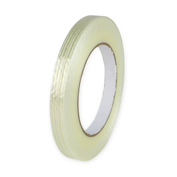 FindTape General-Purpose Filament Strapping Tape (MF110): 1/2 in. x 60 yds. (Clear)