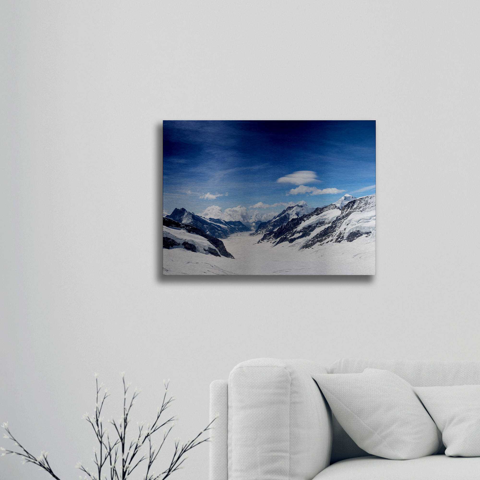 Trademark Fine Art 'Distances' Brushed Aluminum Wall Art Art by Philippe Sainte-Laudy