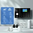 thumbnail image 2 of Wireless 4G Home Security System, WiFi Alarm System for Home Security with Phone APP Control, Compatible With Alexa And Google, For House, Apartment, Factory, Easy Instal, 2 of 6