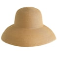 thumbnail image 1 of Sombrero de sol de playa, sombrero de lavabo de pescador plegable, sombrilla de protección solar, sombrero de paja para mujer, 1 of 3