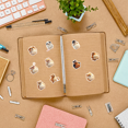 thumbnail image 5 of Cartoon Stickers Kids Stickers Toy Cute Animal Stickers Dog Stationery Stickers Funny Stickers for Phone Laptop, 5 of 9