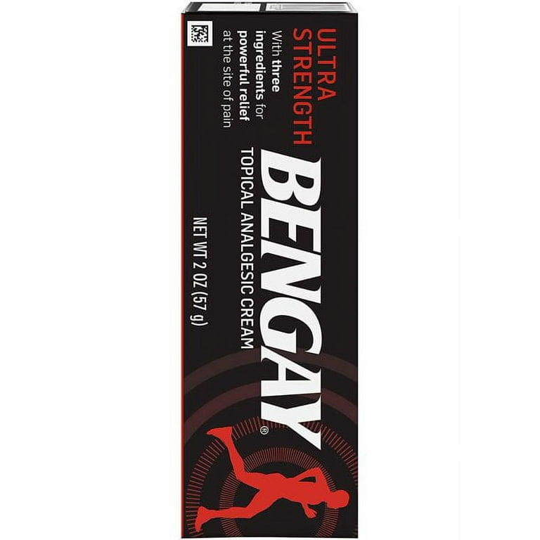 Ultra Strength Bengay Topical Back Pain Relief Cream 226g /Cura Heat Pain  Relief