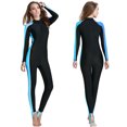 thumbnail image 1 of TFixol Traje de neopreno para mujer Traje de neopreno de manga larga Traje de buceo de cuerpo completo Uno, 1 of 8