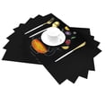 thumbnail image 2 of YFYANG Washable Heat-Resistant Placemats, 70% PVC/30% Polyester, Fruit and Tea Graffiti Kitchen Table Mat, 12" x 18" 1 Piece, 2 of 6