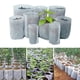thumbnail image 1 of Macetas de plántulas no tejidas biodegradables de diferentes tamaños, 100 Uds., bolsas de plantación ecológicas, bolsa de vivero, bolsas de cultivo de plantas para jardín Tan Jianjun unisex, 1 of 1