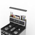 thumbnail image 2 of Kitchen Over Stove Spice Rack Heat Resistant Zero Installation Silicone Stove Top Tray Organizer, 2 of 7