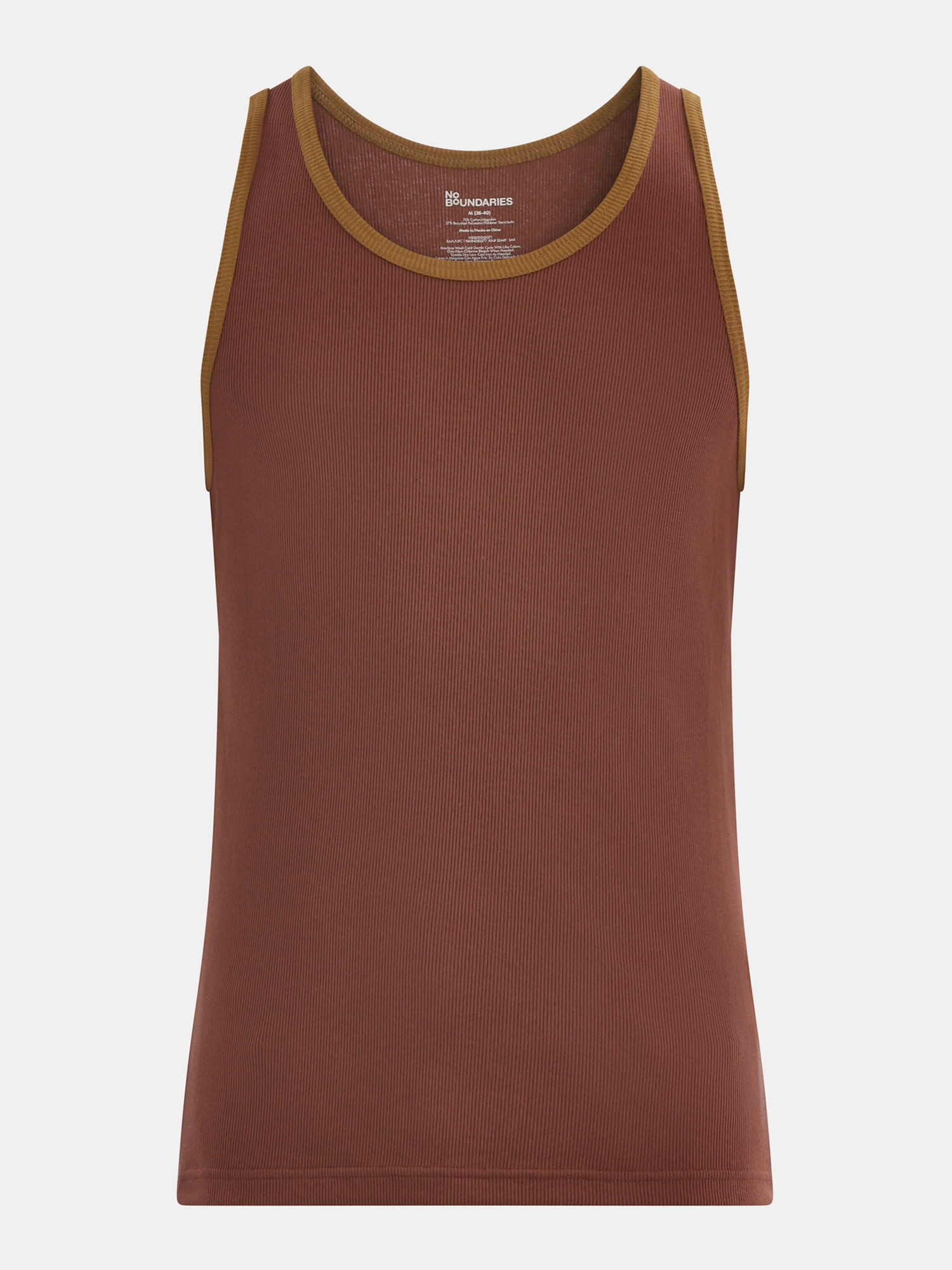 No Boundaries Warms Basic Tank Top, 3-Pack, Men's