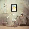 thumbnail image 4 of Bluebird Barn 15x18 Black Modern Framed Museum Art Print Titled - Bright Summer Palm Group II, 4 of 5