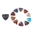 thumbnail image 3 of Soporte para Púas con 10 Piezas de Púas Coloridas para Piezas de Guitarra Regalos para Artistas CUTICAT Púas de guitarra con estuche, 3 of 8