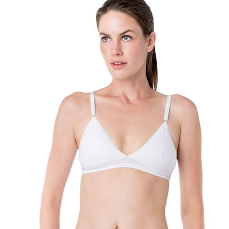 

Elita Woman s Soft Cotton Wirefree Triangle Bralette