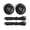 Black laces black s, variant on Yihuala Shoelace Turn Automatic Buckles Adjustable Adults Sneaker Shoelaces None Tie Shoe Laces Quick Stretching