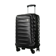Skyway Luggage Camano Hardshell 20 Expandable Carry on Hardside Luggage with Spinner Wheels, Black