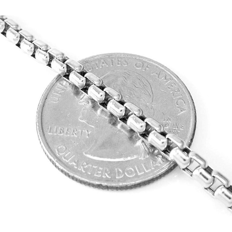 Next Level Jewelry Heavy-Duty Sterling Silver Necklace Chains