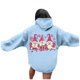 thumbnail image 1 of WILLBEST Sudadera de Mujer, Sudaderas con Capucha de Manga Larga con Cordón Ajustable, Estampado, Talla Grande, Ideales para Otoño XXX-Grande, 1 of 8