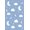 Blue, Pattern 5, variant on ODIKA 3'x5' Cream Black Modern Geometric Arc Pattern Washable Area Rug Contemporary Minimalist Motif Non-Slip, Flatweave, Easy Care for Hallway, Laundry Room