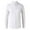 White, variant on jjayotai Mens Long Sleeve Tops Clearance Men's Casual Cardigan Solid Color Oxford Textile Long Sleeved Shirt