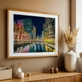 thumbnail image 5 of Colors on the Chicago River - Chicago Illinois Photography Unframed Wall Art Print 5 x 7 inches, 5 of 7