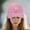 Pink, variant on HongHeng Vintage Washed Distressed Baseball Cap Adjustable Cotton Dad Hat for Women Men