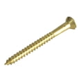 thumbnail image 2 of Forgefix Wood Screws, Slotted, Csk, Brass, 2 of 4