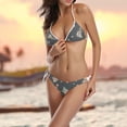 thumbnail image 2 of Dreamtimes Cute Cartoon Koala Floral Flower Sexy Two Piece Bikini Swimsuit Swimwear Set for Women, XX-Large, 2 of 6