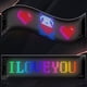 thumbnail image 5 of Panel de pantalla LED de 2 piezas Panel USB USB LED LED LED APLISTA COLLO CAR SEÑAL RGB Light Car Devil Ojes Light para automóviles y camiones, 5 of 6