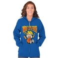 thumbnail image 4 of Retro Dennis The Menace Whatever Zip Up Hoodie Men's Women's Brisco Brands S, 4 of 6