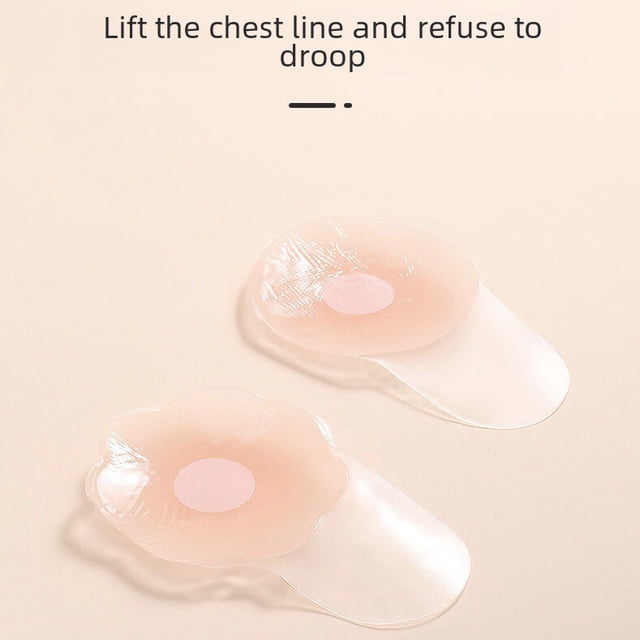 Adhesivo de silicona para realce de pecho para mujer, para pezones finos, para bodas, antiflacidez, adhesivo push-up para pechos grandes
