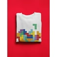 thumbnail image 3 of Retro Video Game Heart Design Sweatshirt Women -Image by Shutterstock, Female Medium, 3 of 4