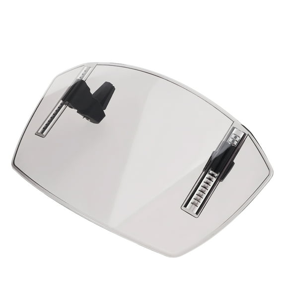 Motorcycle Windshield Extension Replacement Windscreen for Light Grey