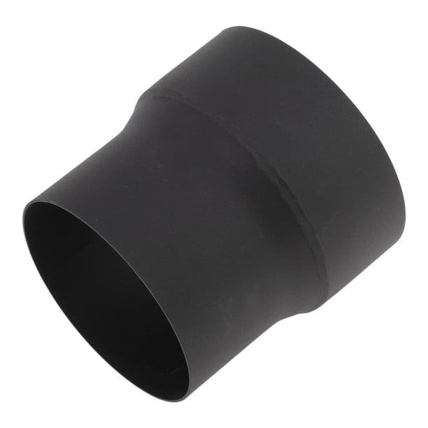 Reductor concéntrico de codo de doble curvatura de acero inoxidable 304 de 89 mm x 102 mm, adaptador de tubo negro de 3.94 pulgadas