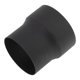 thumbnail image 1 of Reductor concéntrico de codo de doble curvatura de acero inoxidable 304 de 89 mm x 102 mm, adaptador de tubo negro de 3.94 pulgadas, 1 of 7
