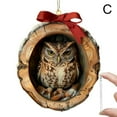 thumbnail image 5 of QHUDLV Christmas Animal Ornament, Tree Hanging Decor, Cute Festive Gift, 5 of 9