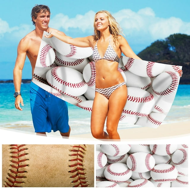 Sandproof Beach Towel - Quick Dry Microfiber, 30x60 Inch, for Travel, Pool, and Outdoor Use