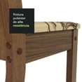 thumbnail image 5 of Kit de 6 Sillas de Comedor Madesa 4290 Marrón Lirio Beige, 5 of 5