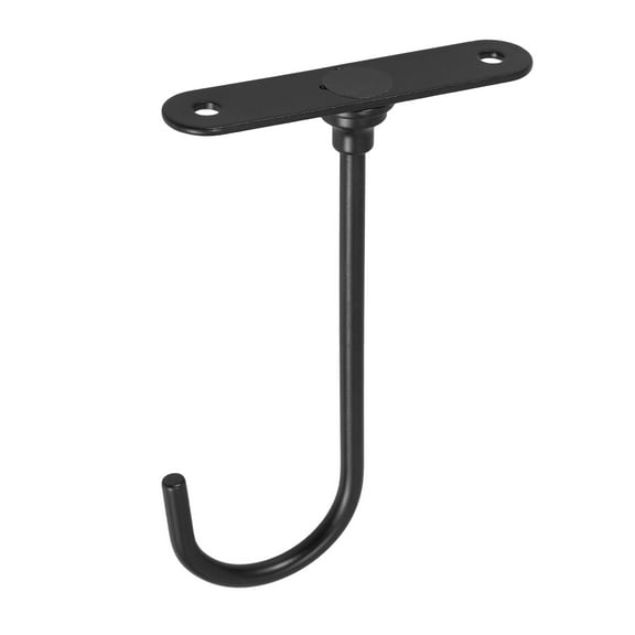 Supvox Under Cabinet Metal Banana Hanger Stand Black for Counter Space Saving and Freshness