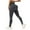 Black, variant on Dasayo Butt Lifting Women's Leggings Black Slim-Leg High Waist Leggings Yoga Stretch Jeggings Trouser Pants for Women L