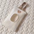 thumbnail image 3 of Reusable Travel Wipe Dispenser Refillable Pull Out Soft Tissue Pouch for Car RV Camping Bag Gym, 3 of 6