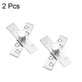 thumbnail image 3 of Uxcell 2 Sets Stainless Steel 360 Degree Door Pivot Hinge 75 x 17mm, 3 of 3