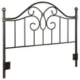 thumbnail image 3 of DeeHome Black and Bronze Full and Queen Metal Headboard, 3 of 5