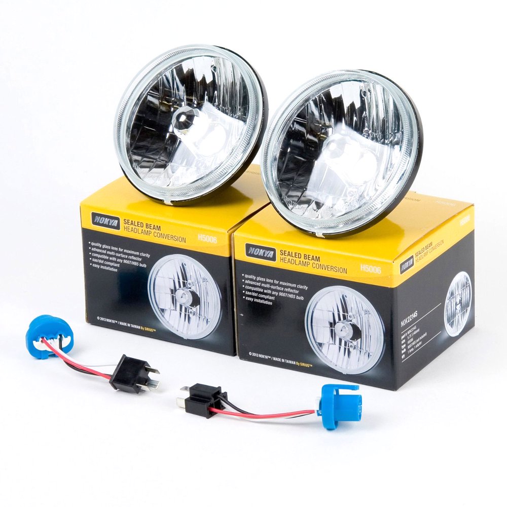 Nokya Sealed Beam Headlight Conversion Kit 5.75" Round H5006 (146mm