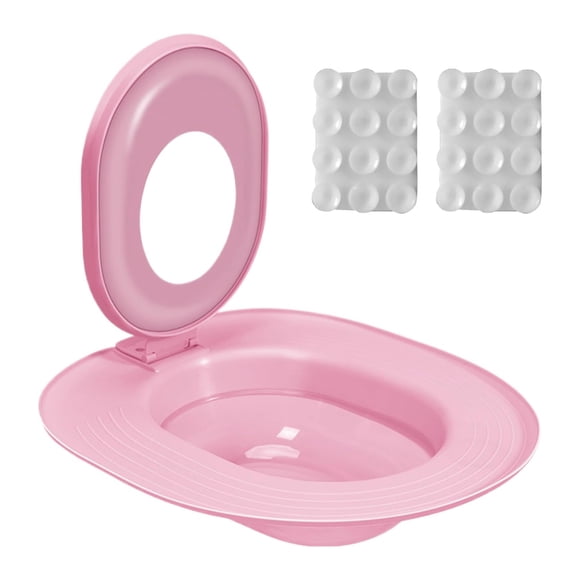 ZheElen Cat Training Kit Toilet by Garbage Transition With Two Strong Suction Cups PP Material for Indoor With Cat Home pink